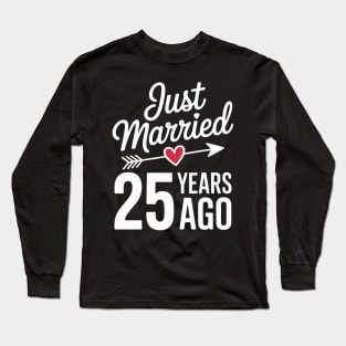 25th Marriage Anniversary Long Sleeve T-Shirt